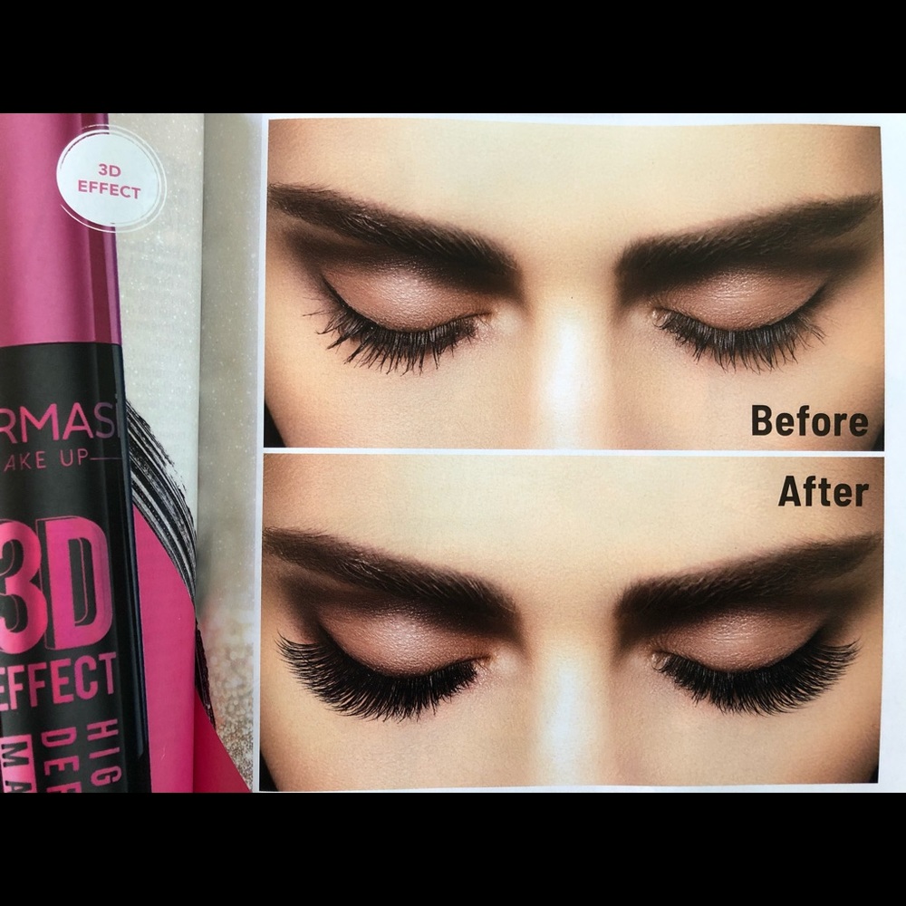 3D effect mascara